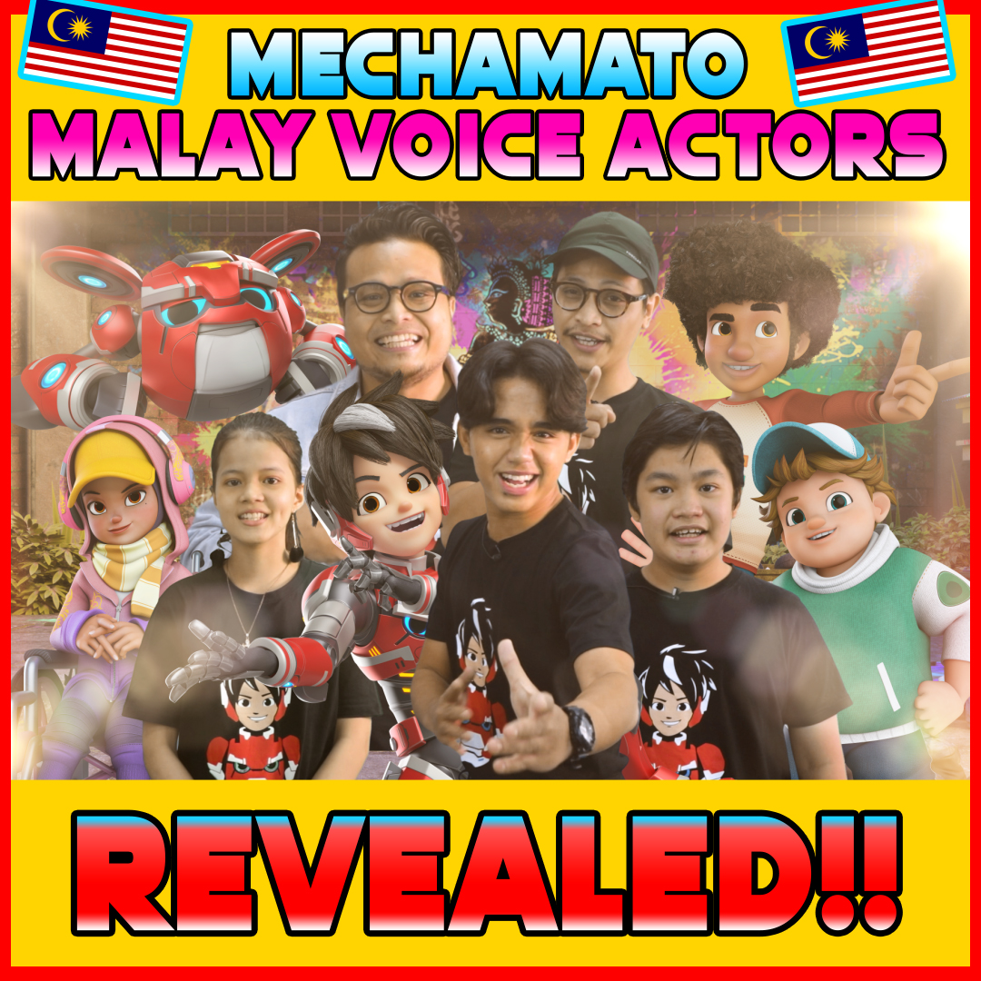 Malay Voice Actor Mechamato | voice acting | Malay Voice Actors ...