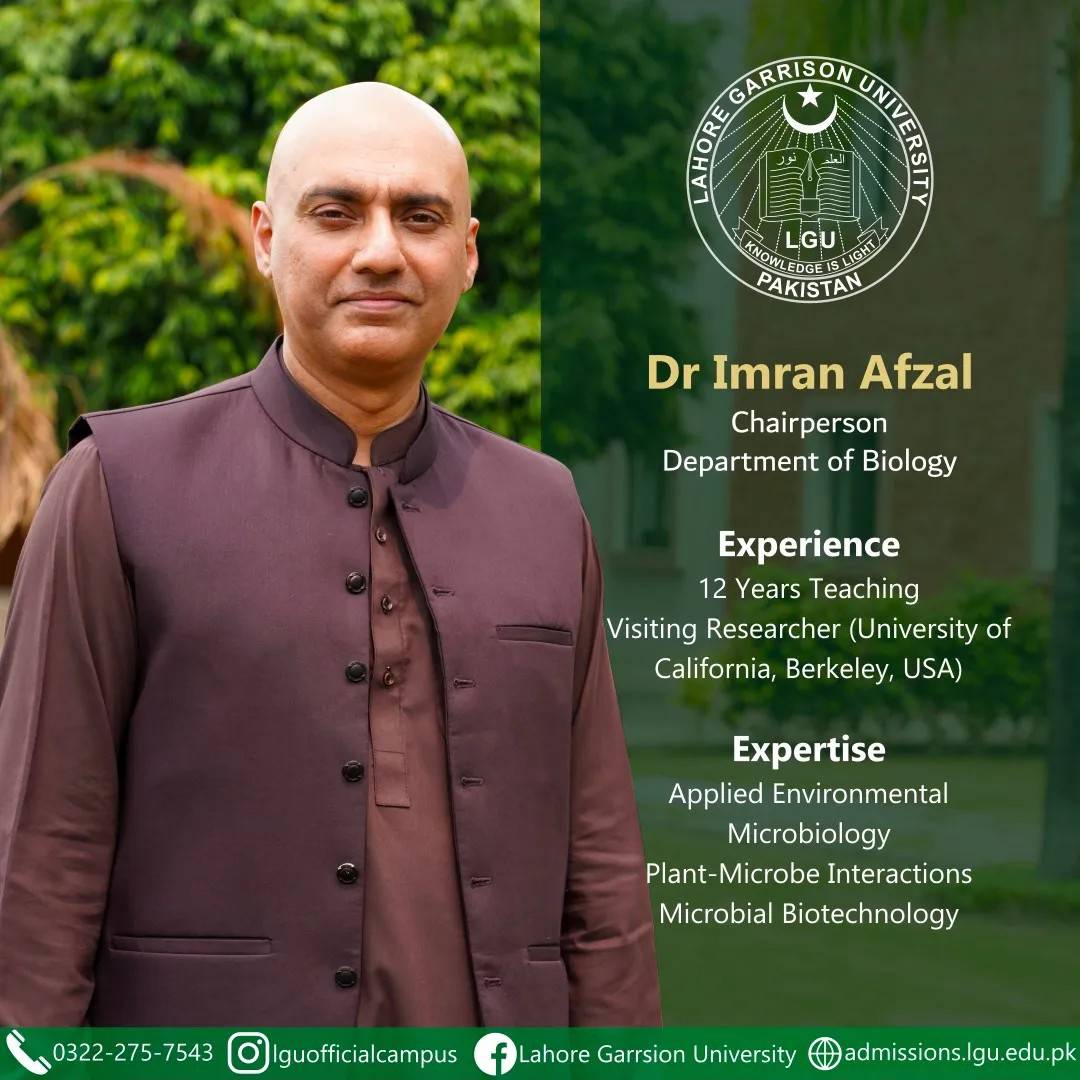 Department of Biology, LGU | Lahore