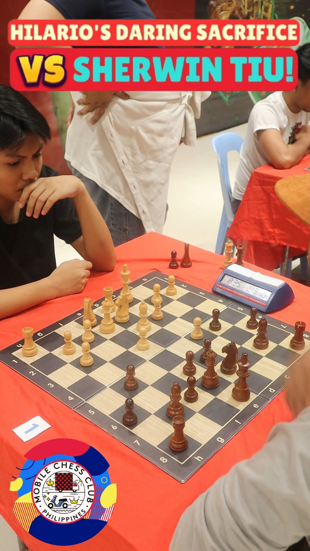 At the CIBAC Partylist Open Chess Tournament, Allan Gabriel Hilario ...