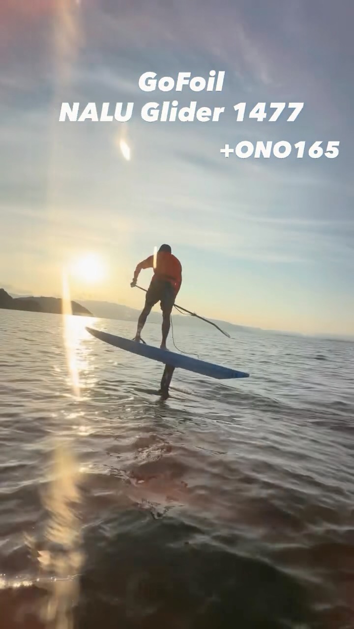 三浦fine @tomoka.ks 🏄‍♀️ Super Light wind Winging 👌 @gofoil
