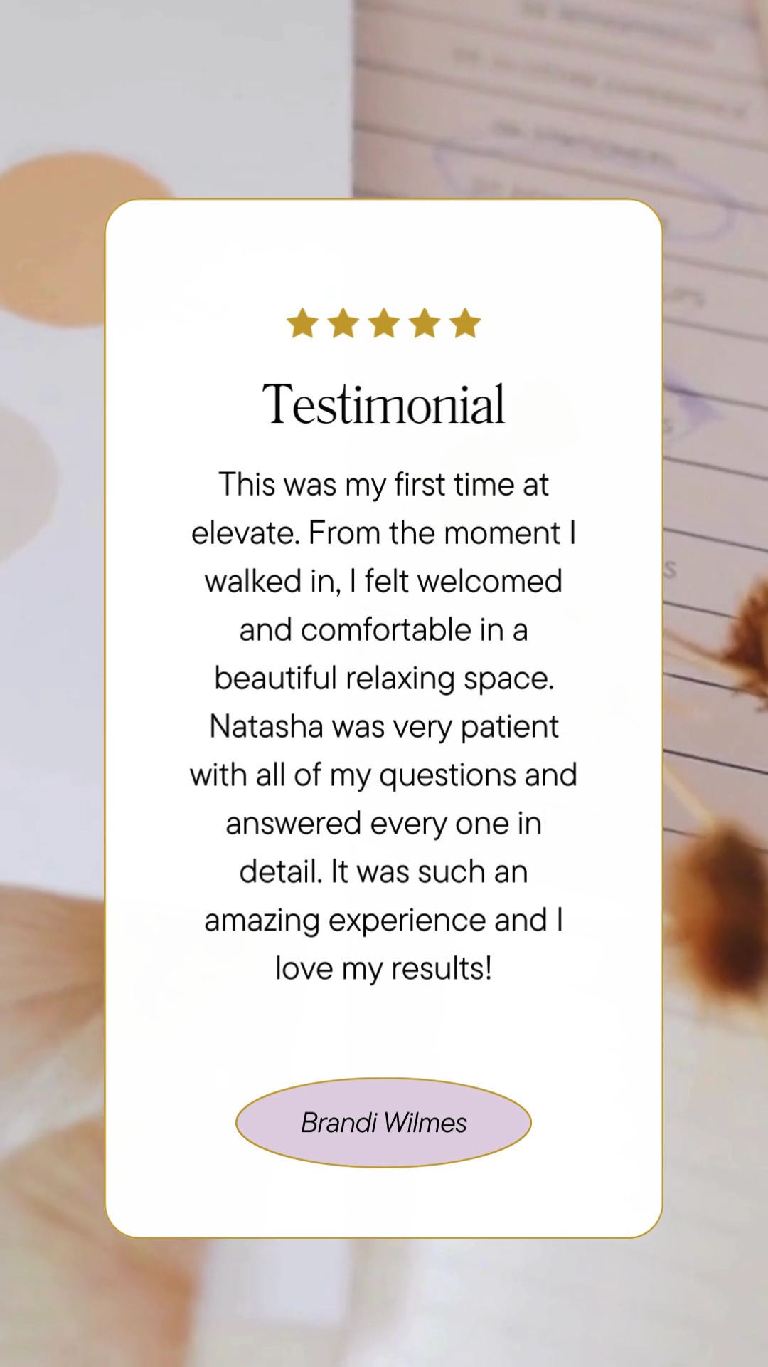 🌟 A heartfelt thank you to all our wonderful patients for your kind words and trust in Elevate Wellness KC! Your amazing feedback inspires us to continue providing top-notch care and personalized 