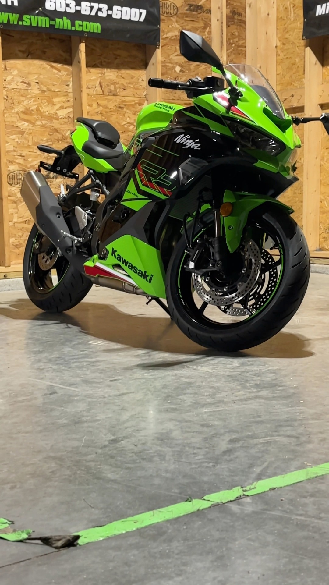 The Kawasaki ZX4RR's World Superbike inspired sharp-handling