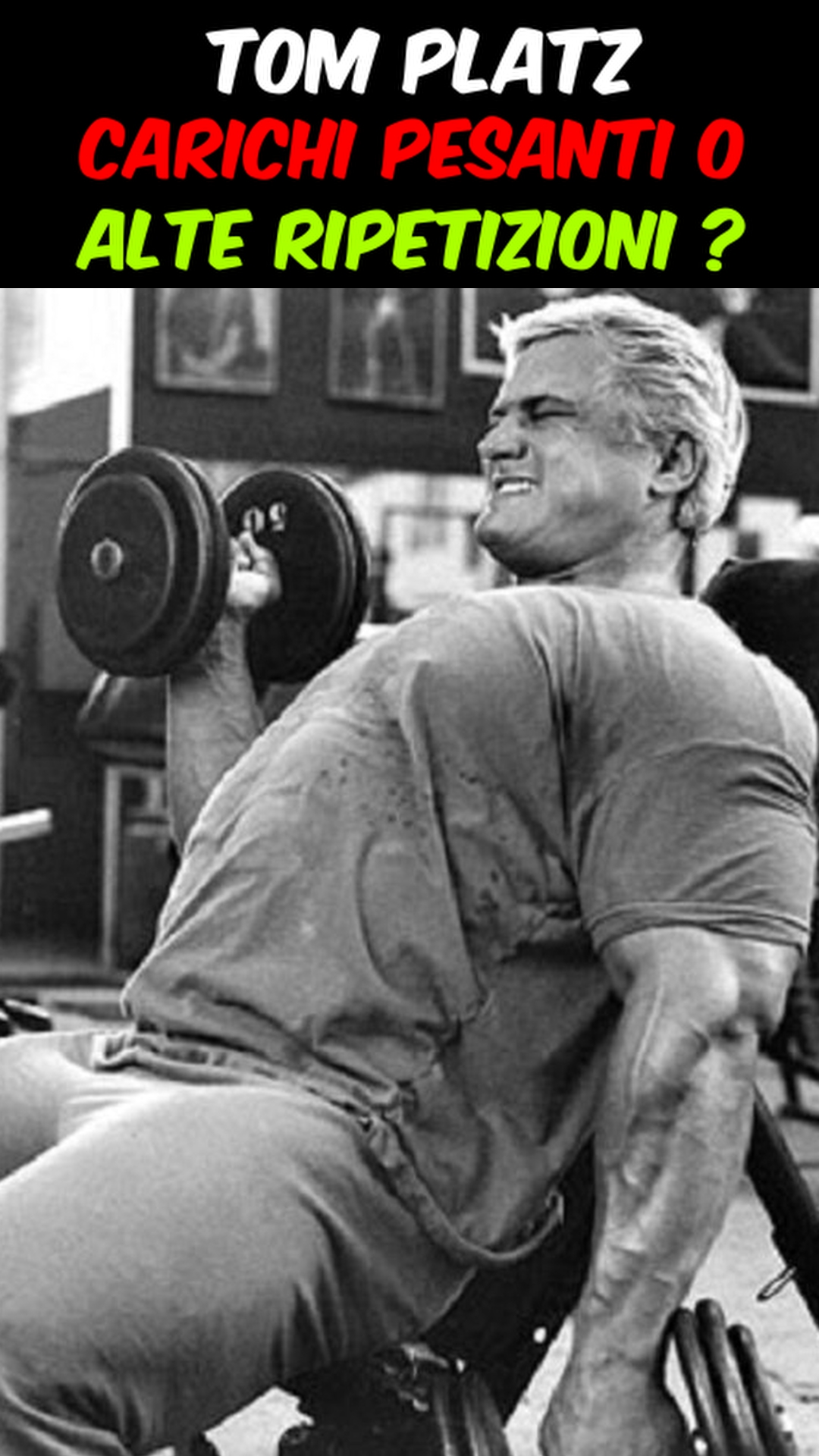 Tom Platz: Carichi Pesanti O Alte Ripetizioni? - Il parere di Tom Platz ...