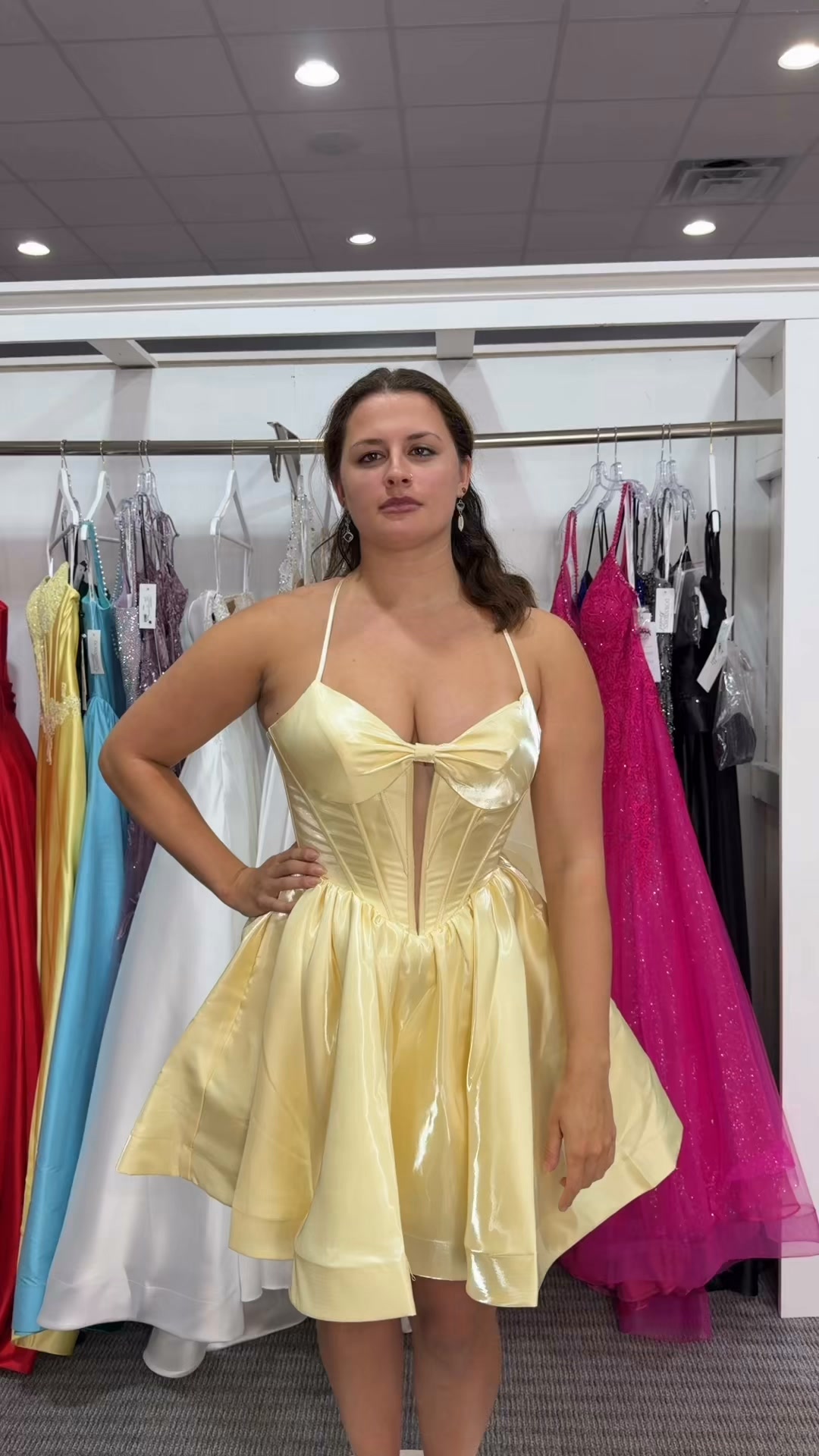 homecoming dresses salisbury md At DTB we say it's always good to practice saying no 🤗, #hoco #iwanttwo #downtownprom #homecoming #hoco26 | Downtown Prom popular prom dresses 2026