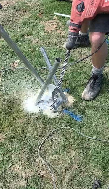 Ecopile is a driven micropile foundation system used in place of ...
