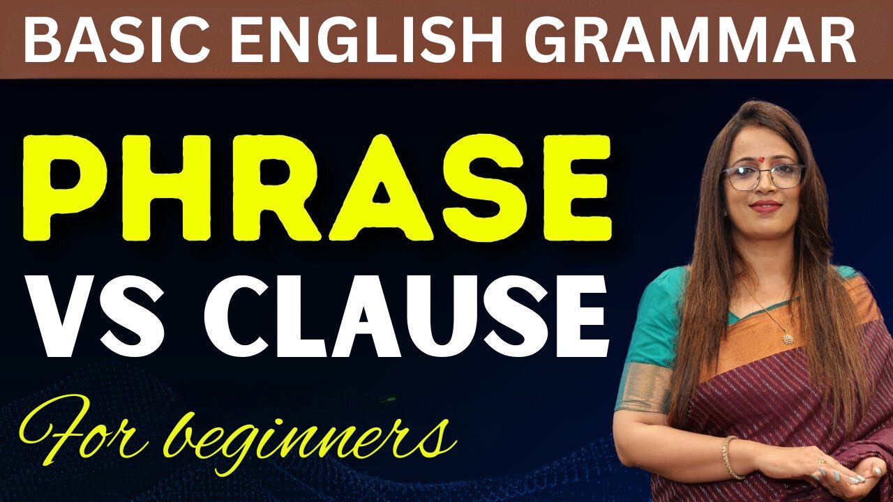 Phrase Vs Clause | Basic English... - English With RANI MAM | Facebook