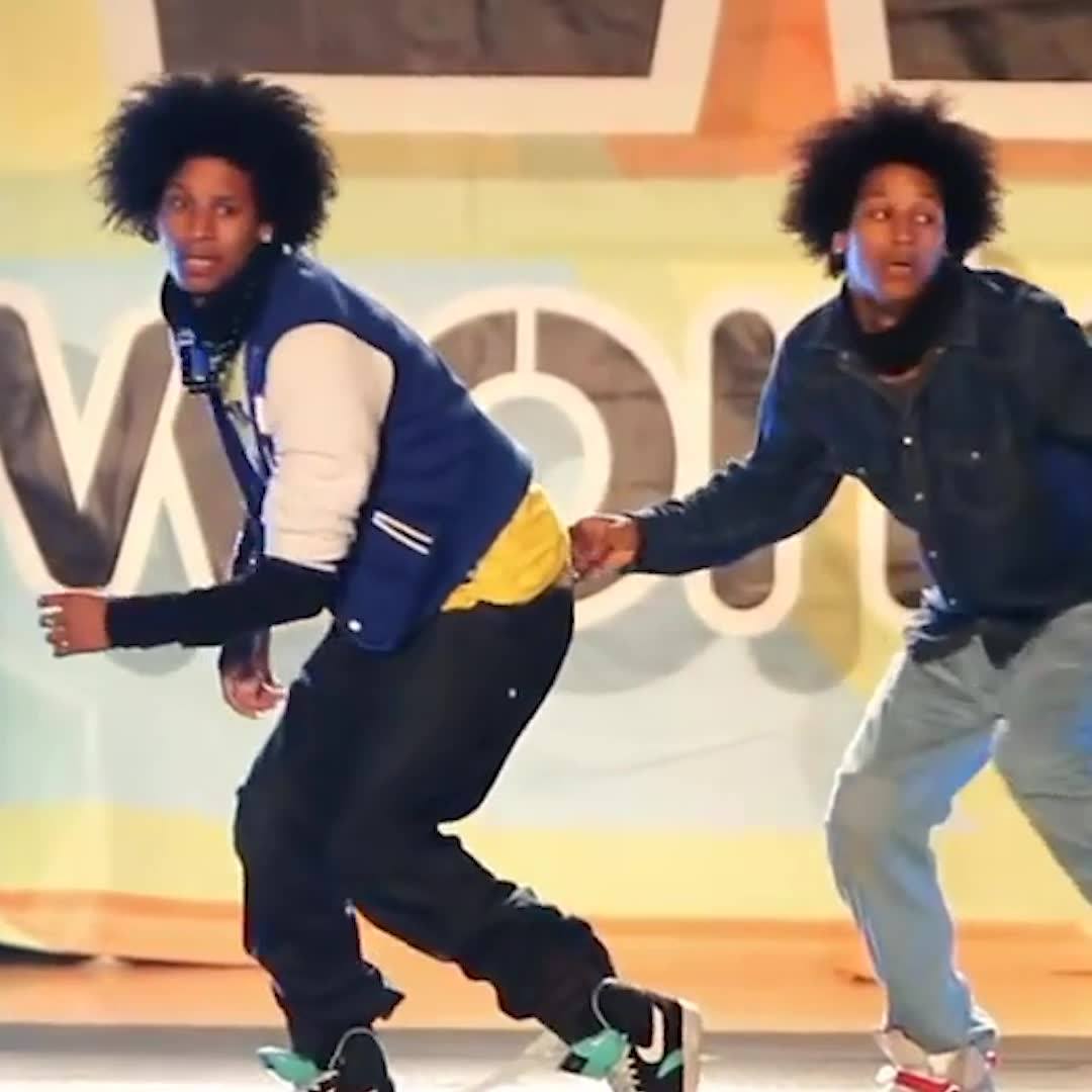 Here it is Les Twins first ever performance on the World of