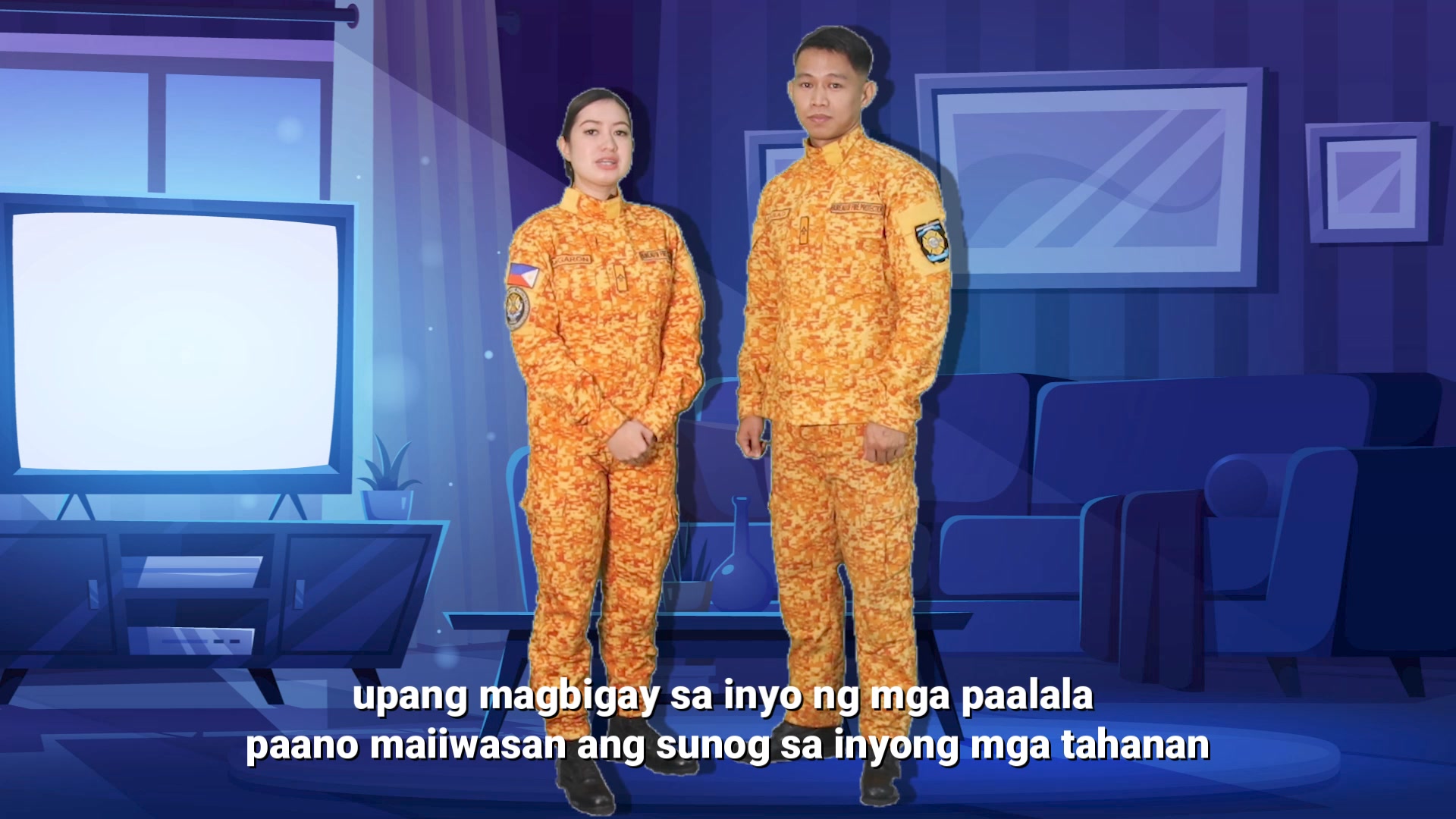 Isang paalala mula sa Kawanihan ng Pamatay Sunog ngayon Fire Prevention ...