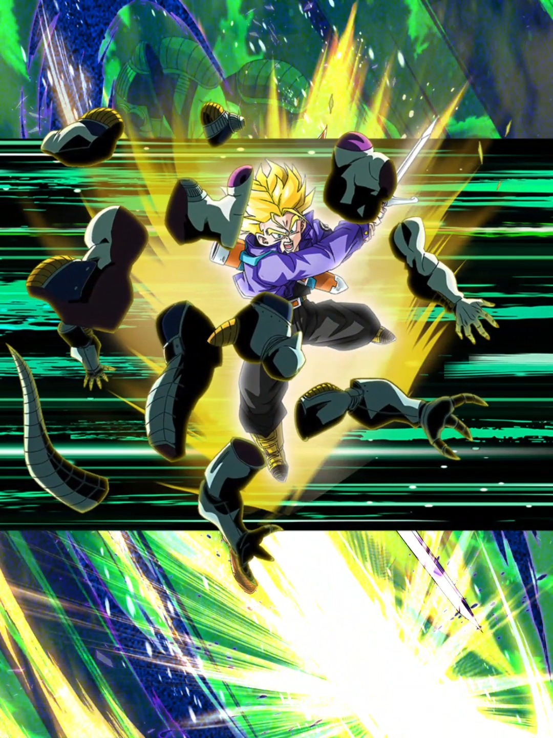 [LL Super Saiyan Trunks (Teen)'s Zenkai Awakening Is Coming!] Draw ...