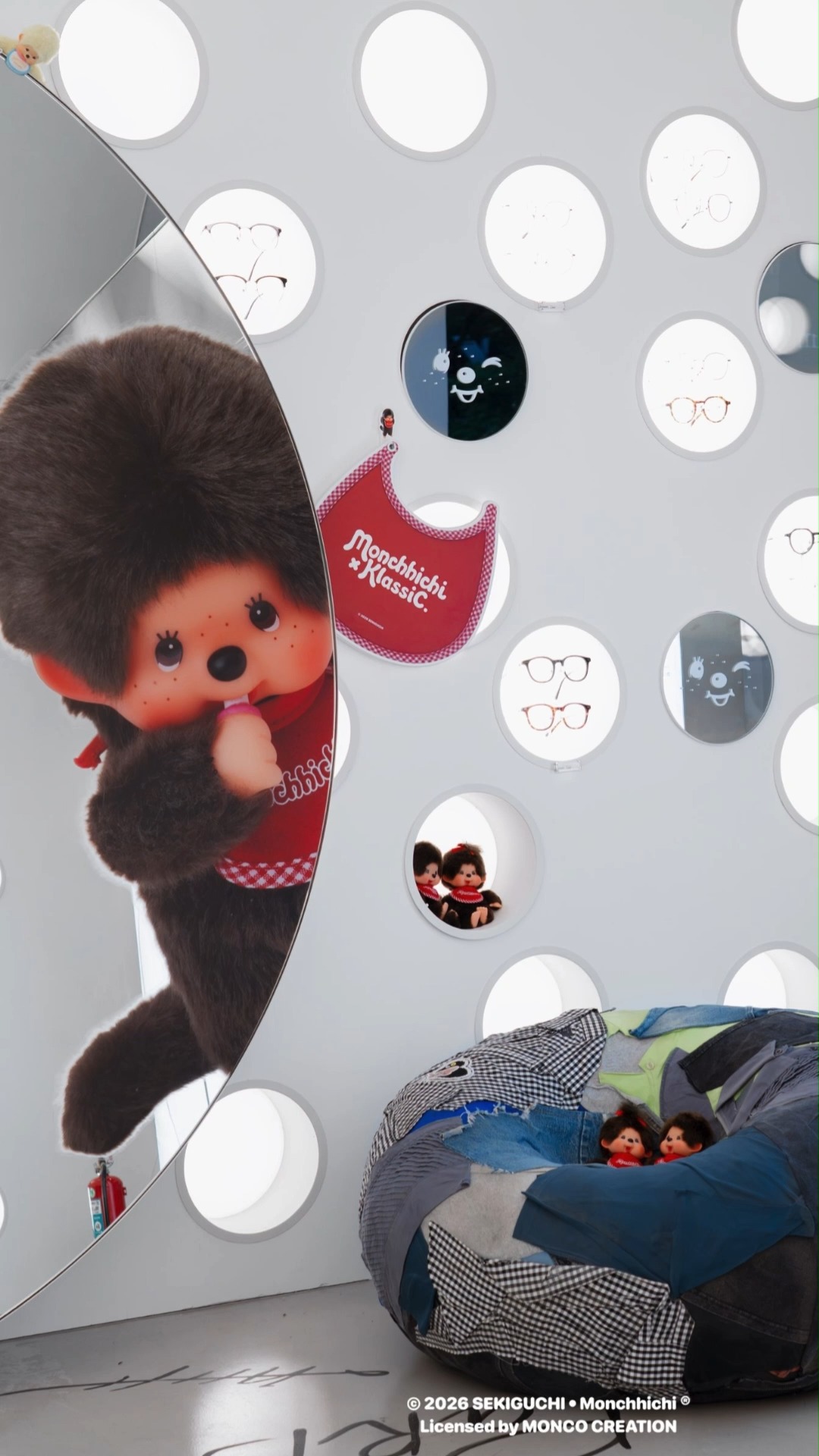 もっちっち117出品になります Monchhichi x KlassiC. 😎 #Monchhichi #cute | Monchhichi