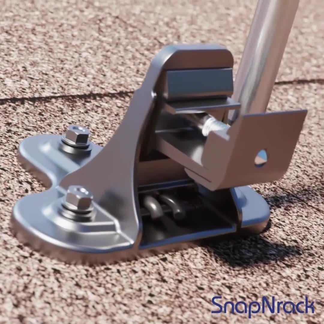 See the new SpeedSeal™ DeckFoot install in seconds... This rafter ...