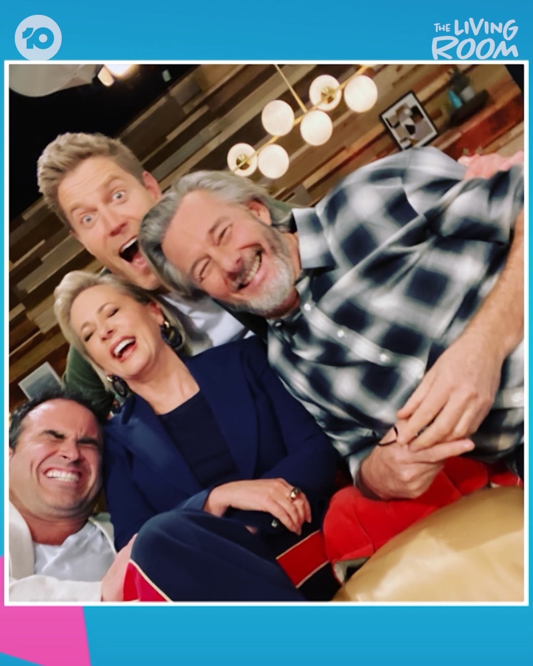 #TheLivingRoom | Chris visits Randy | Watching Randy play and live a ...