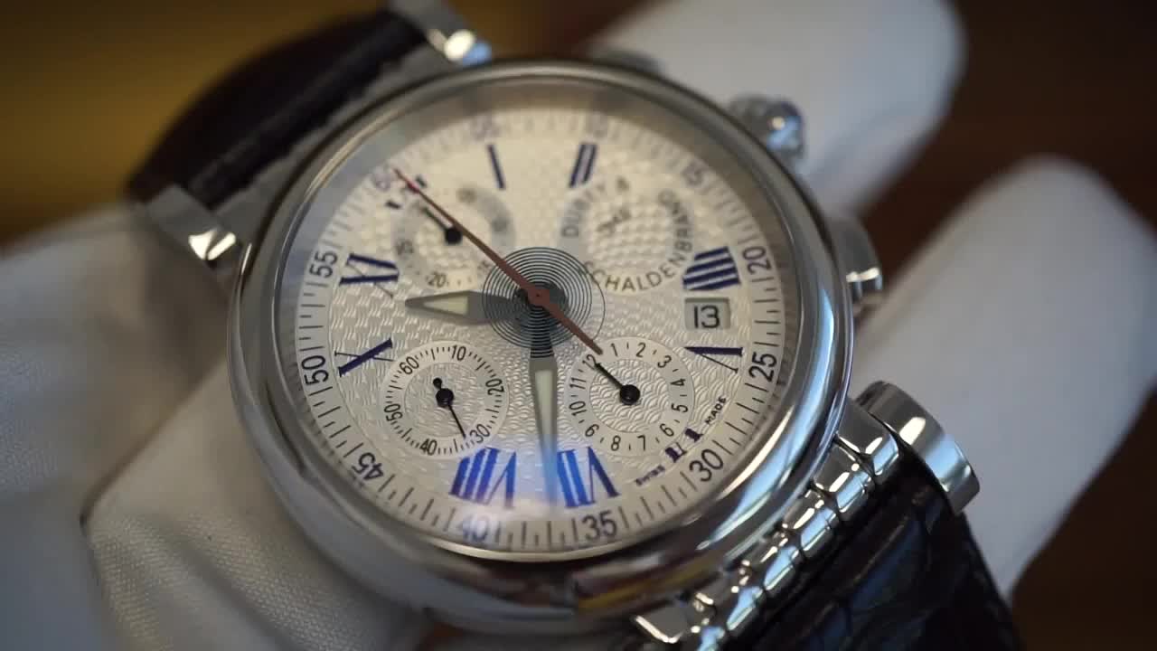 Dubey Schaldenbrand Spiral One Chronograph watch Albatros DeLuxe -