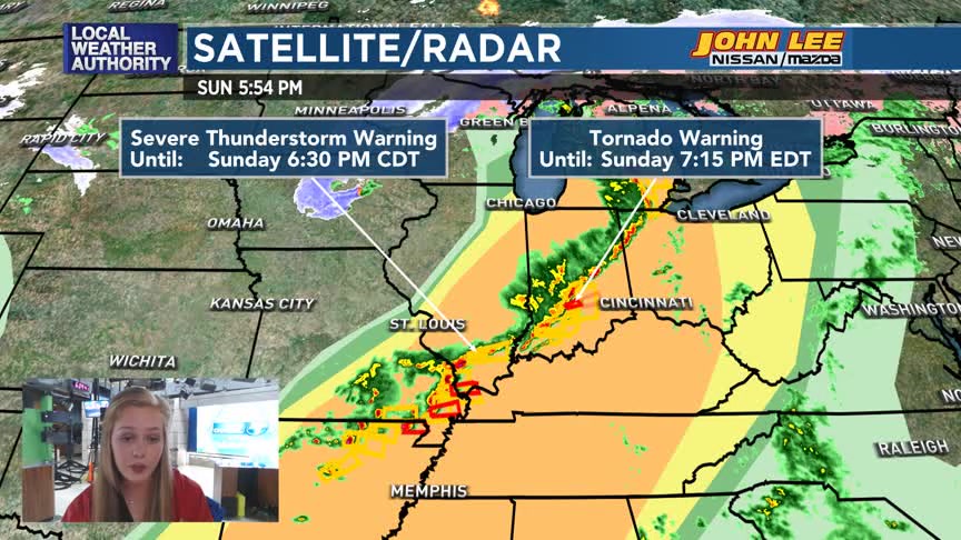 The main line of storms is forecast to cross the panhandle tomorrow in ...