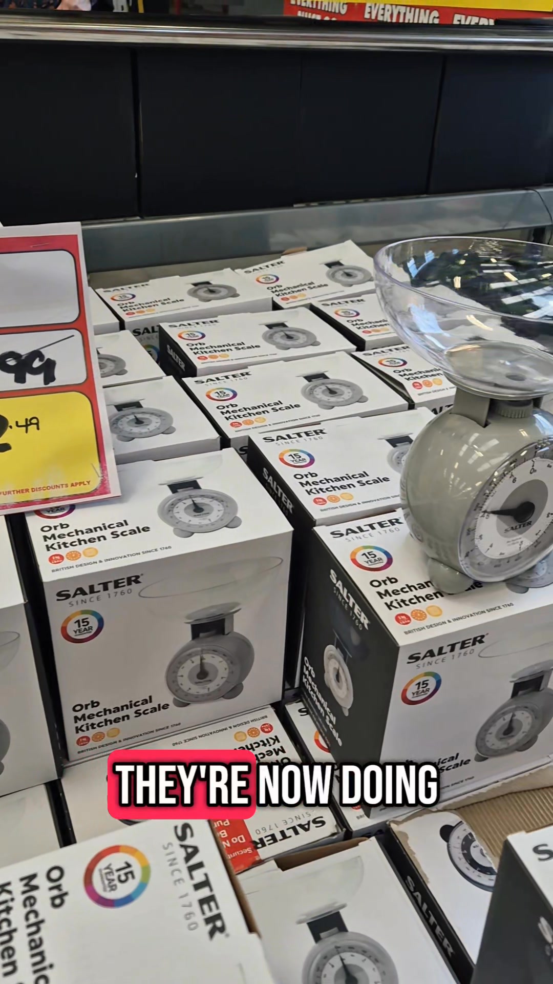 Homebase Milton Keynes closing down sale. This is practically all that ...
