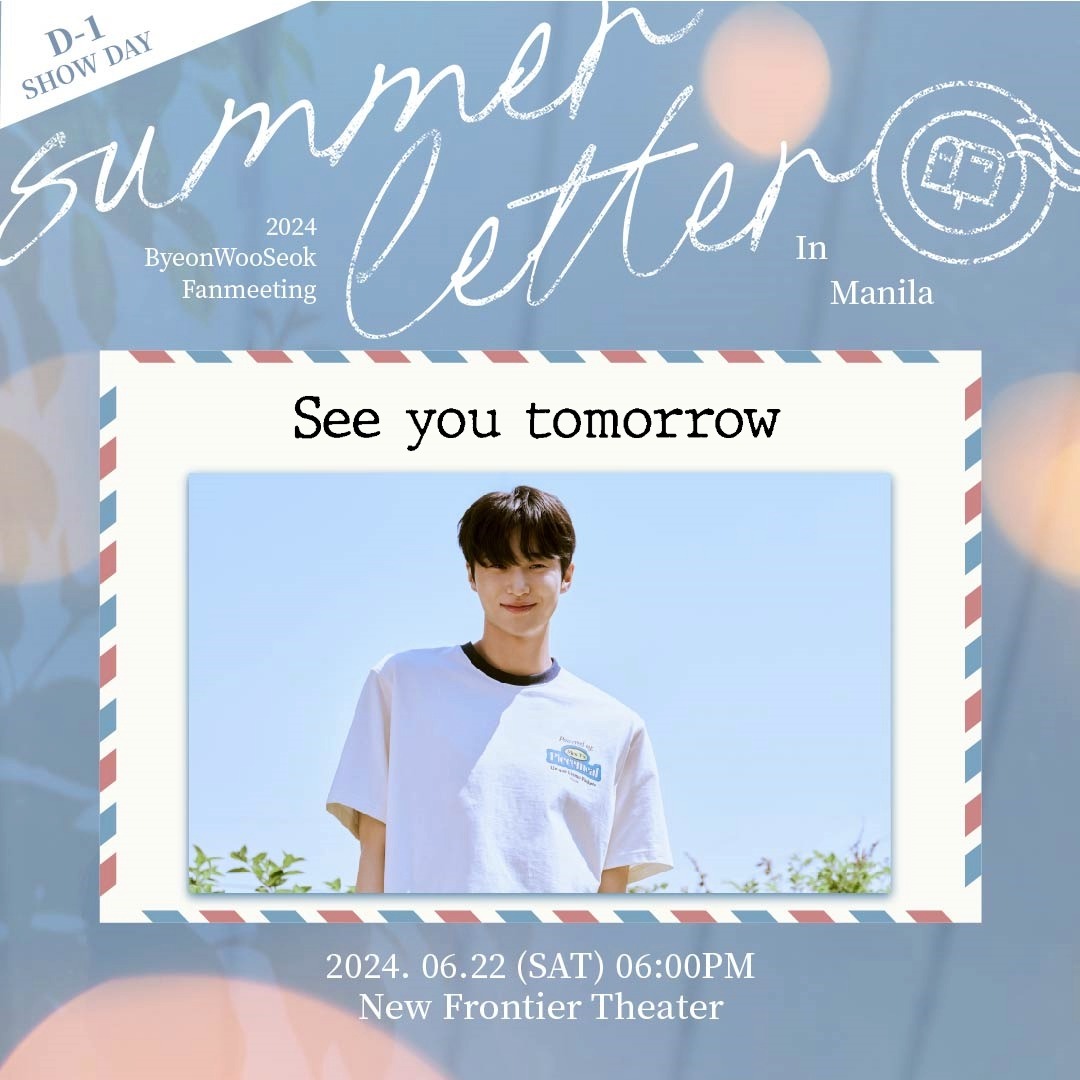 Ready your Gear for the Upcoming Fan Meet Byeon Woo Seok Official