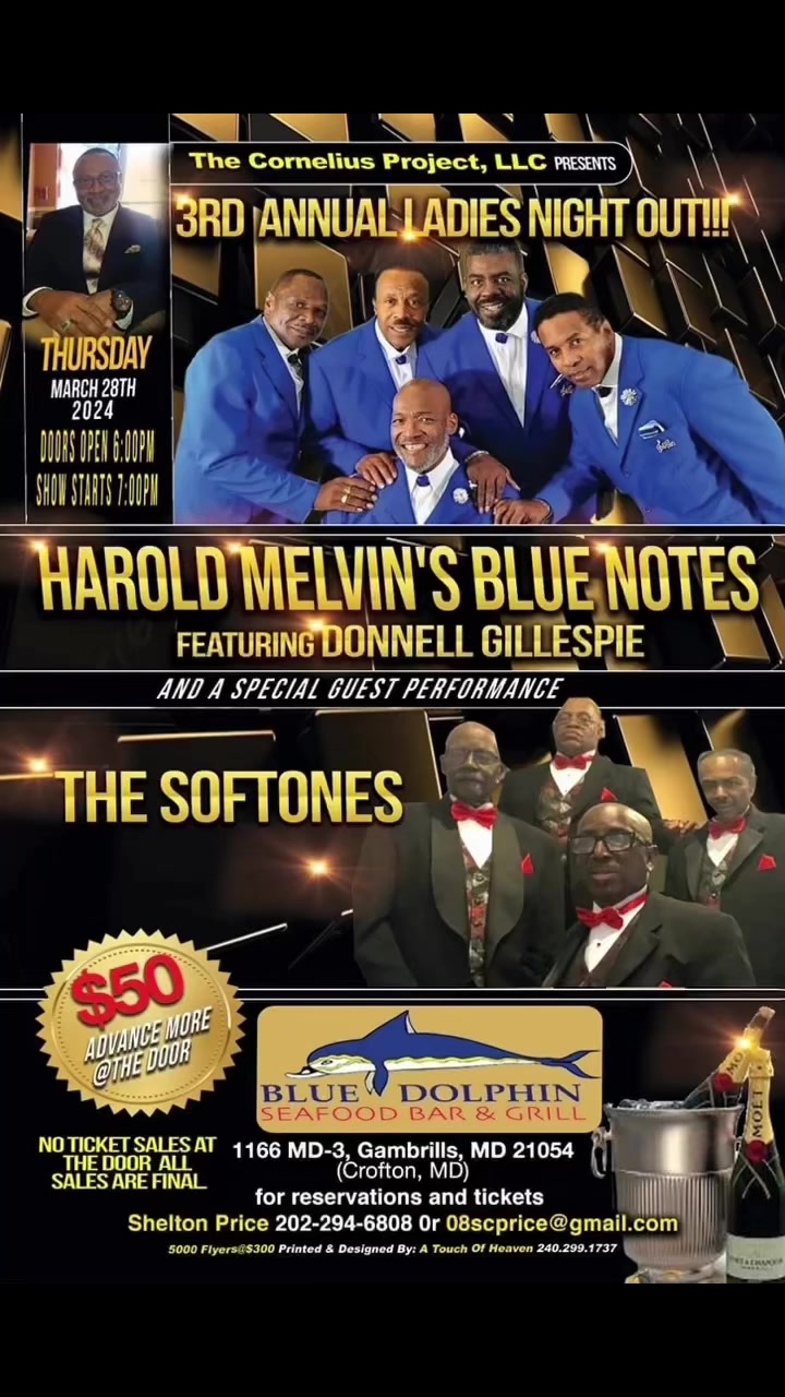 blue dolphin dress code The third annual ladies night out at the beautiful dolphin, seafood bar, and grill on Thursday march 28th | Harold Melvin’s Blue Notes featuring Donnell Big Daddy Gillespie size-womens-clothing_:2 REPLEN 11.19.24 Dark blue slit dress
