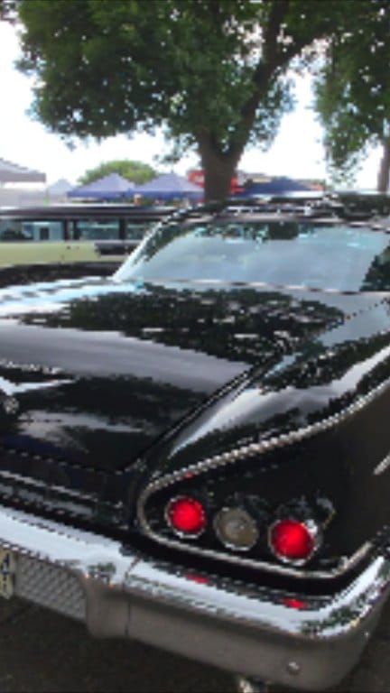 1958 Chevy Impala cruises by #fblifestyle #Samspace81 #classiccars