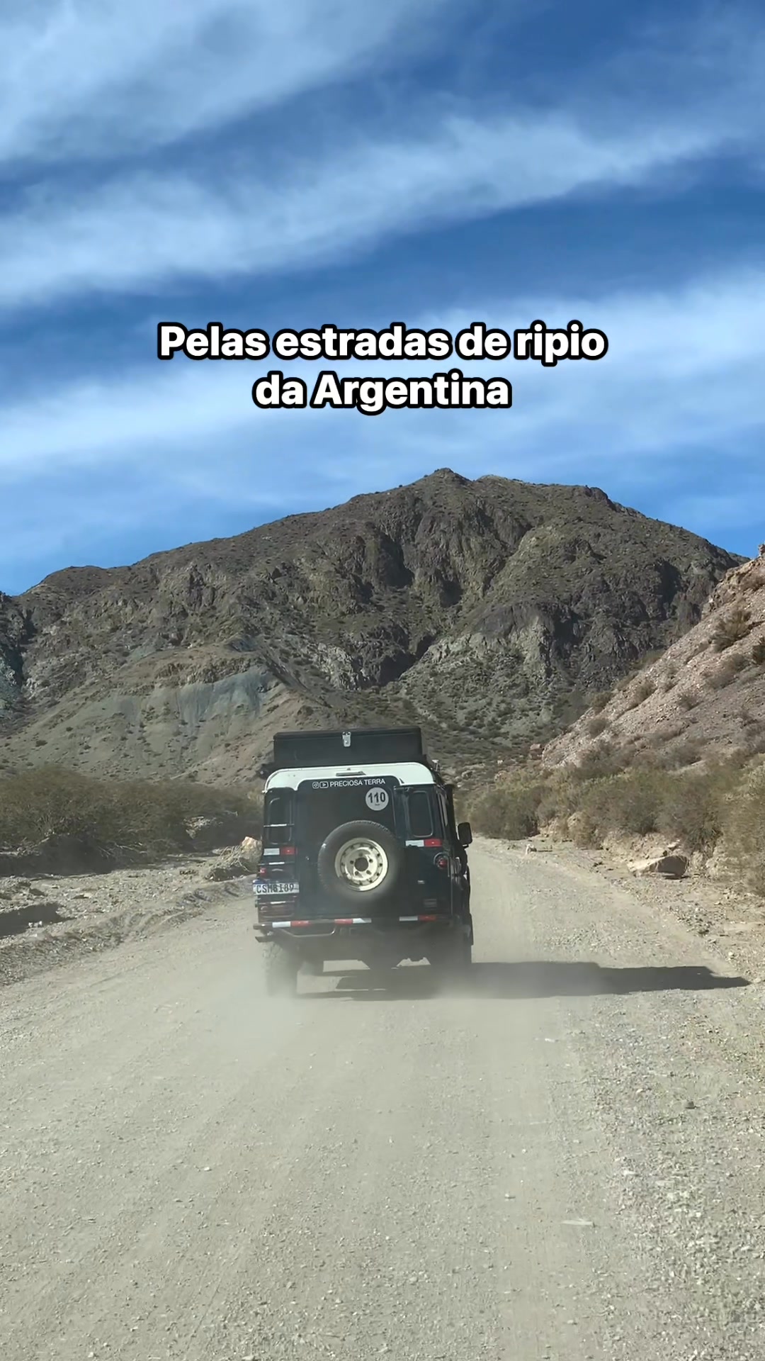 A Argetina possui muitas estradas de ripio que levam a lugares ...