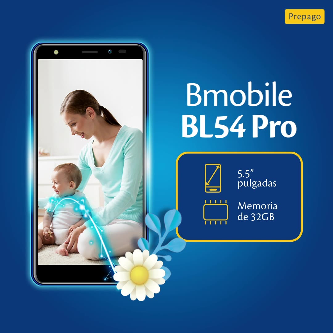 BMobile BL54 Pro | ¡Mamá merece estar conectada siempre! Adquirí el ...