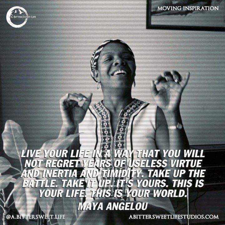 The powerhouse of inspiration Maya Angelou said it perfectly: "There is ...