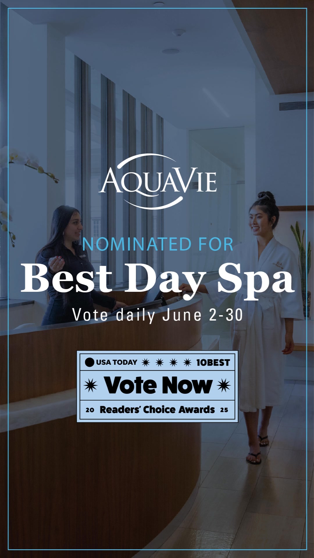 🚨Only 48 hours left to vote for our very own AquaVie Spa as Best Day ...