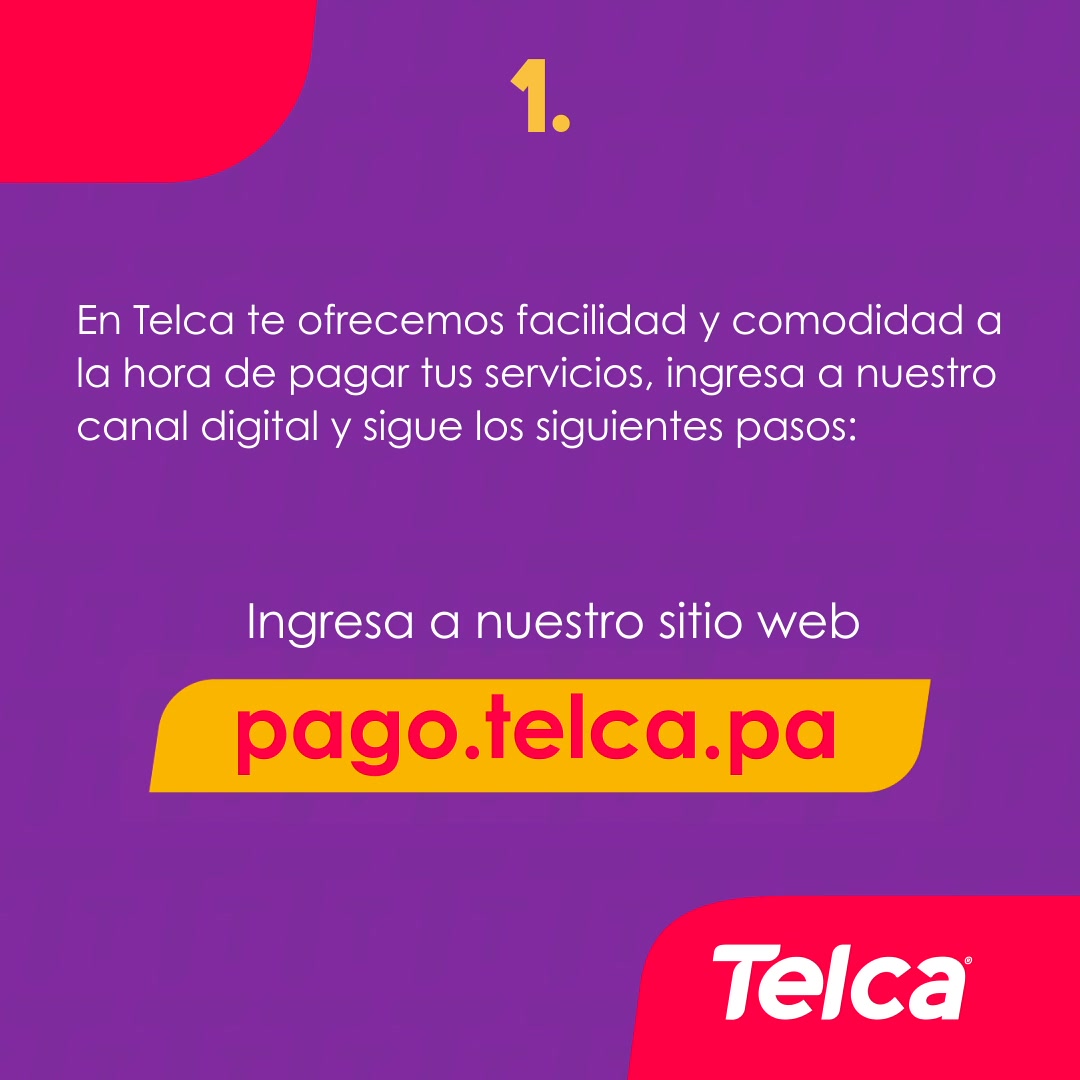 Telca Panamá - Te compartimos los métodos de pago, no... | Facebook