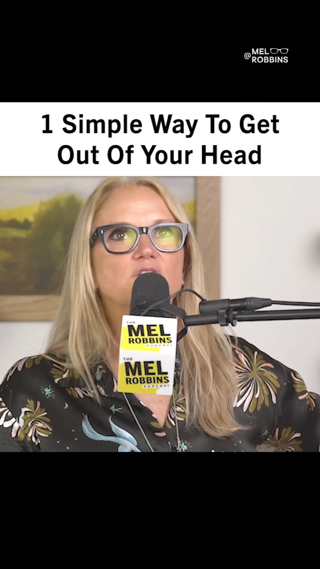 This one SIMPLE trick will help you get out of your head and ground ...