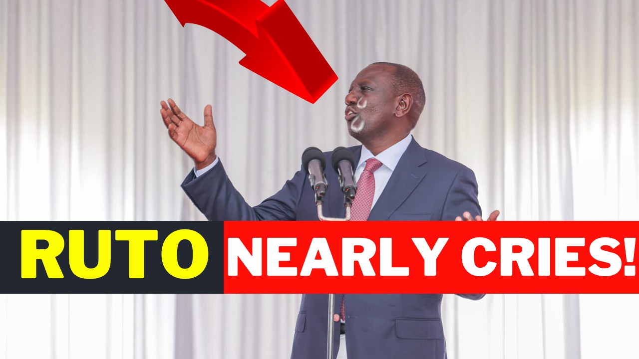 President William Ruto nearly cries 😥😥 as he REVEALS the main problems ...