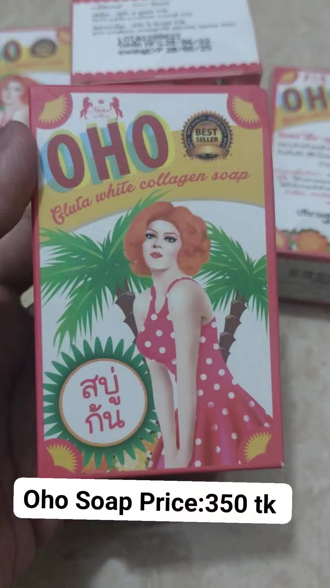 Oho Gluta White Collagen Soap Price:350.Made I Thailand, 100% Original Thailand Import | Best Products