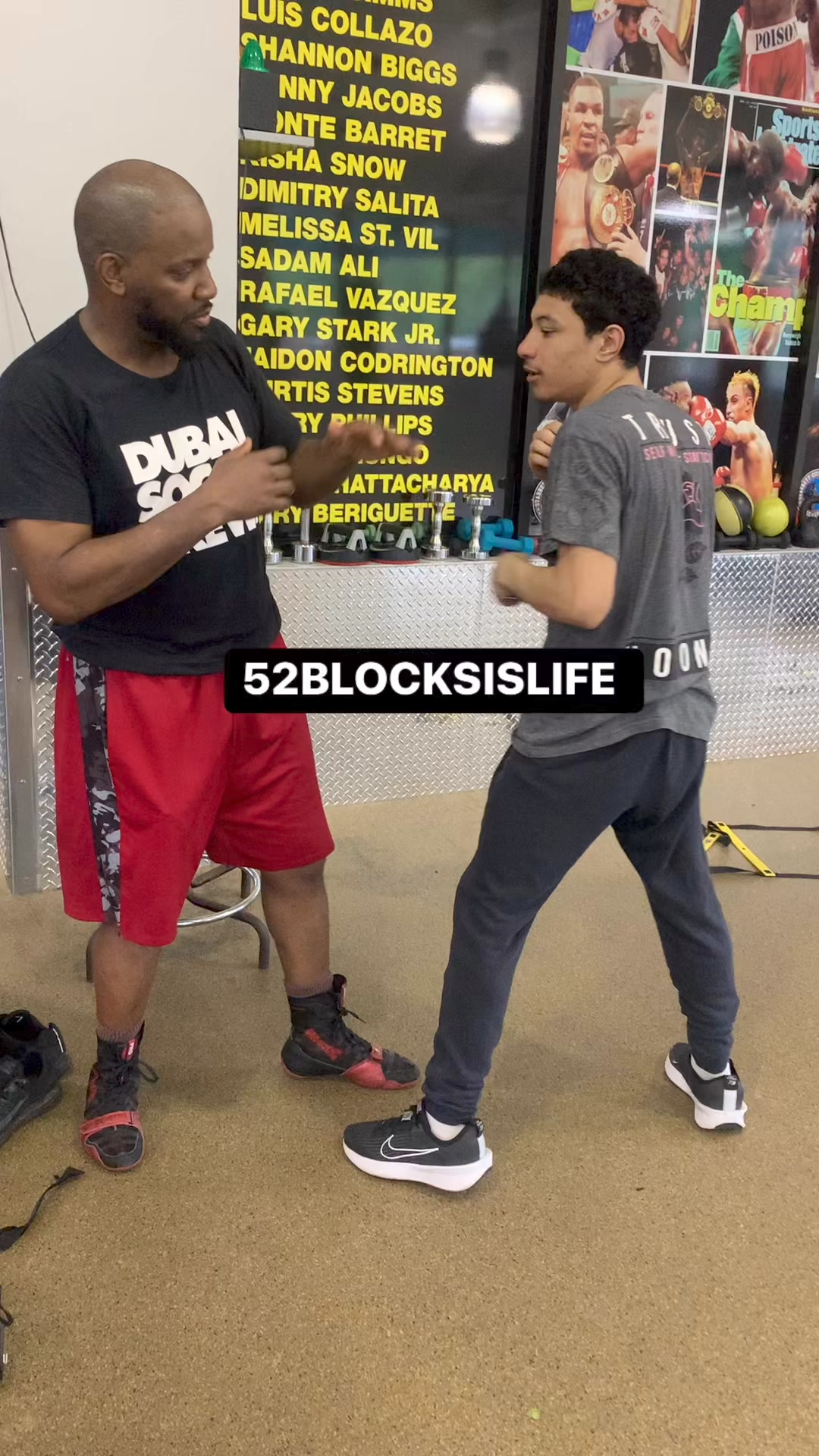 It’s always good to work with a partner. Doing some 52Block drills. We ...