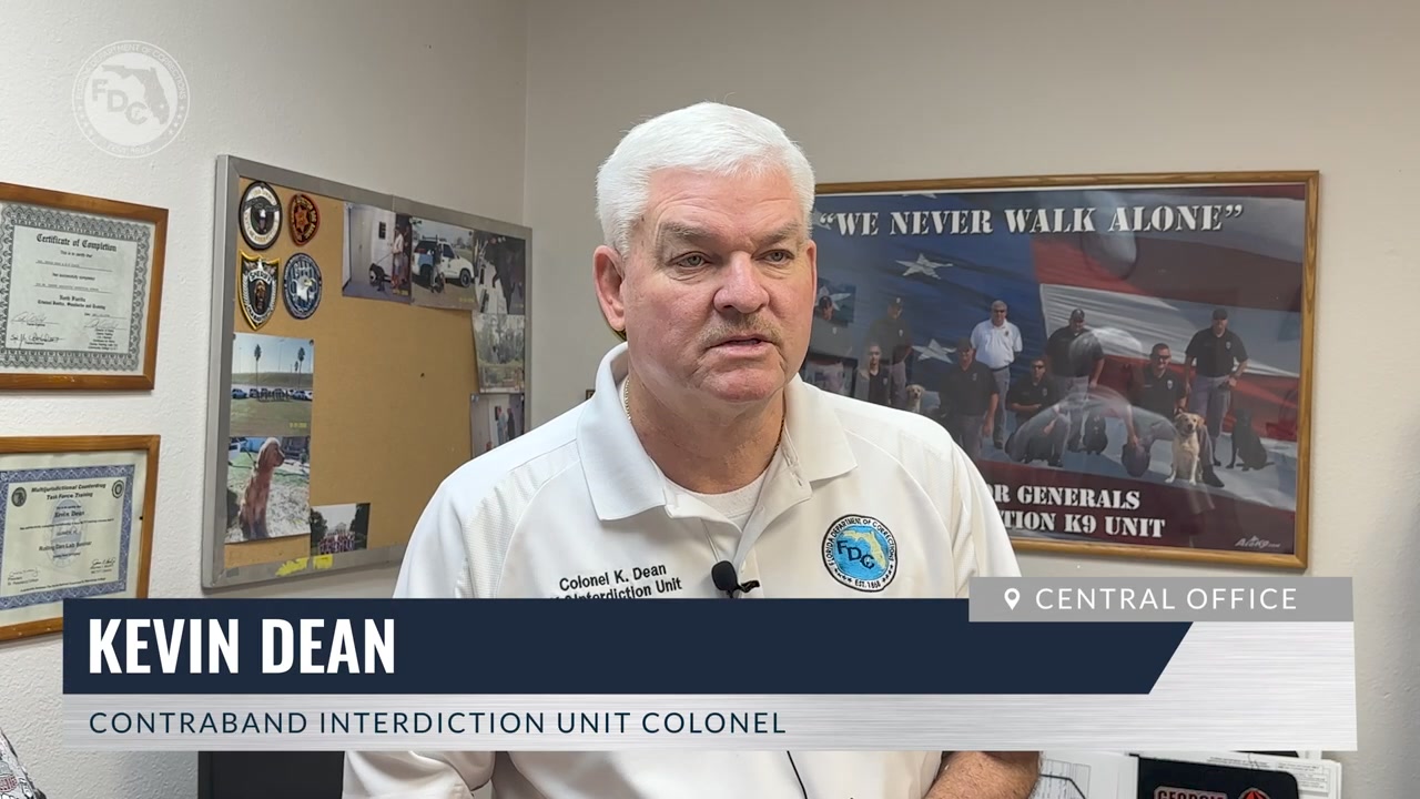 FDC’s Contraband Interdiction Unit (CIU) is dedicated to detecting and ...
