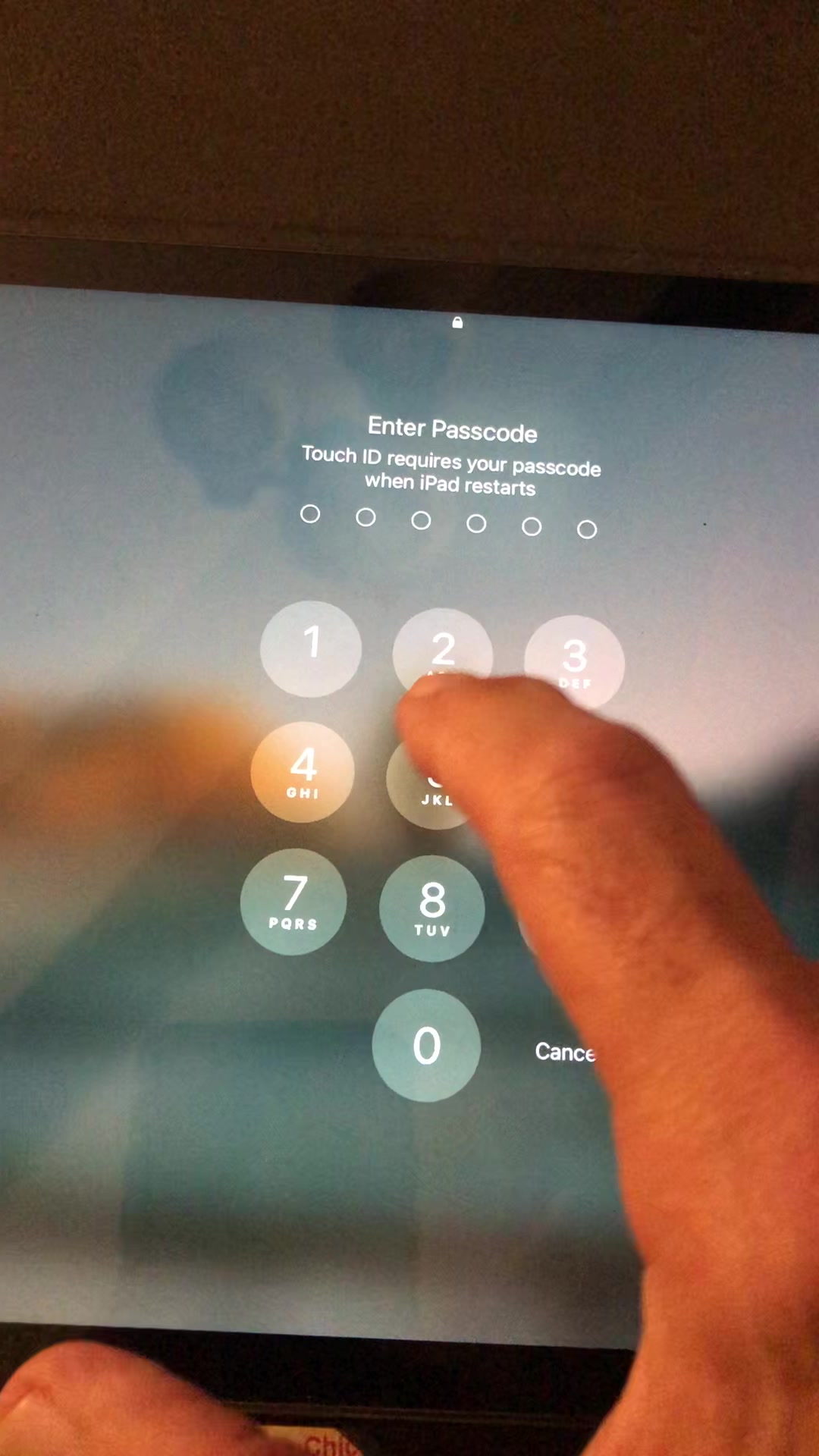 Can I turn off passcode and touch ID on my iPad and still have