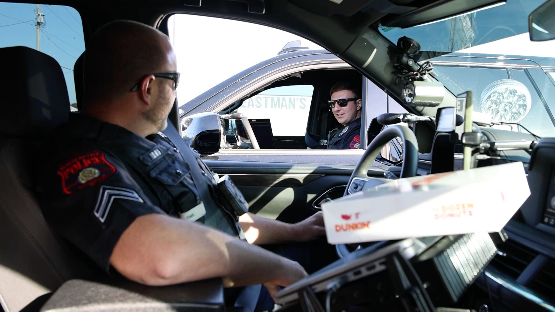 Have you ever wondered why police officers and donuts are often