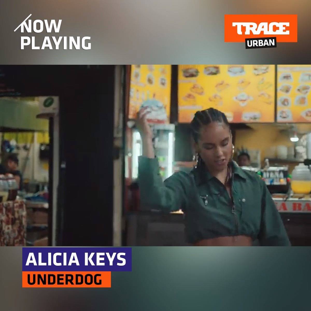 ALICIA KEYS UNDERDOGS NOWPLAYING En écoute sur TRACE URBAN, le