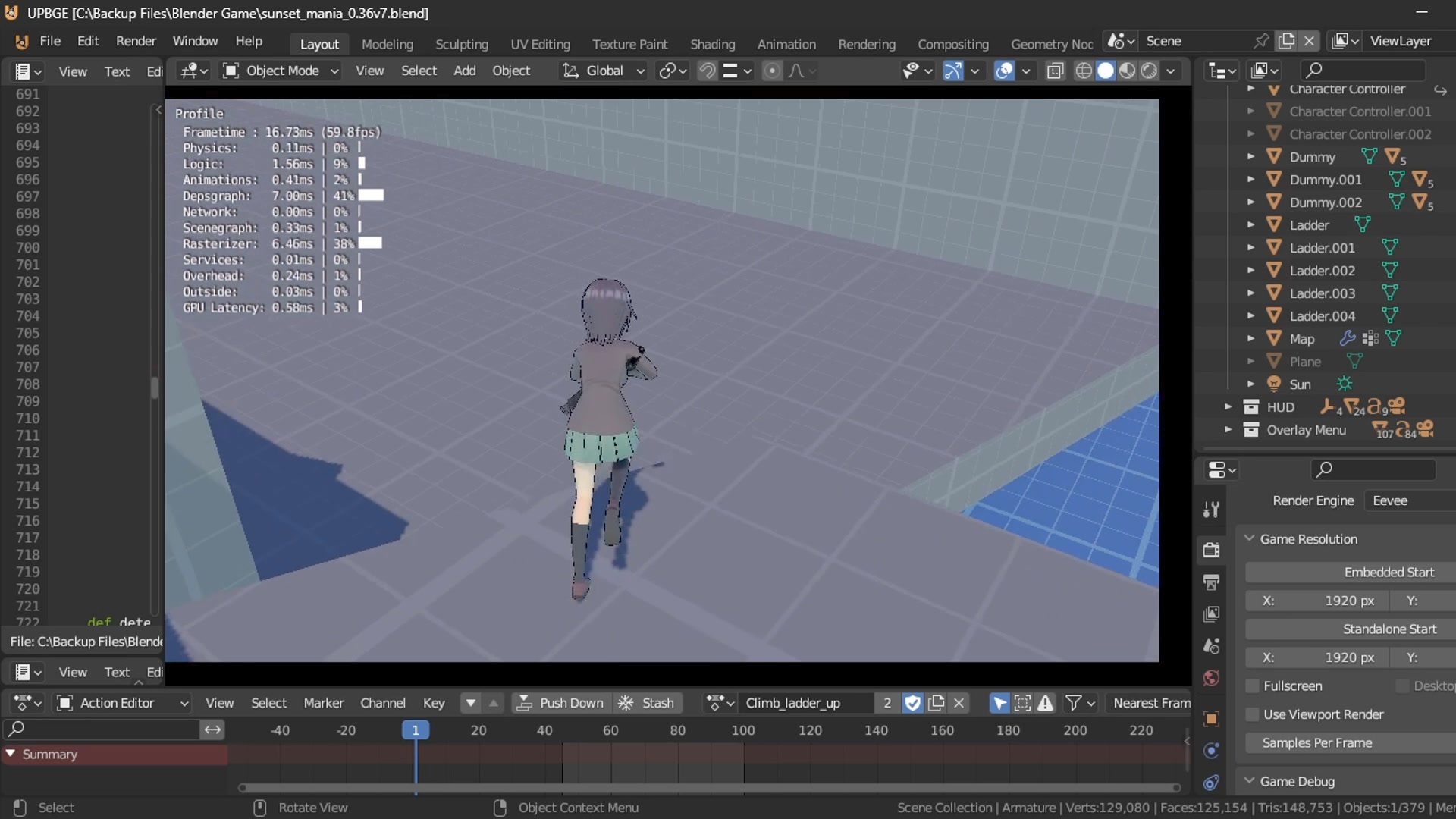 Blender Game Engine[upbge /bge] | I would like to share my development ...