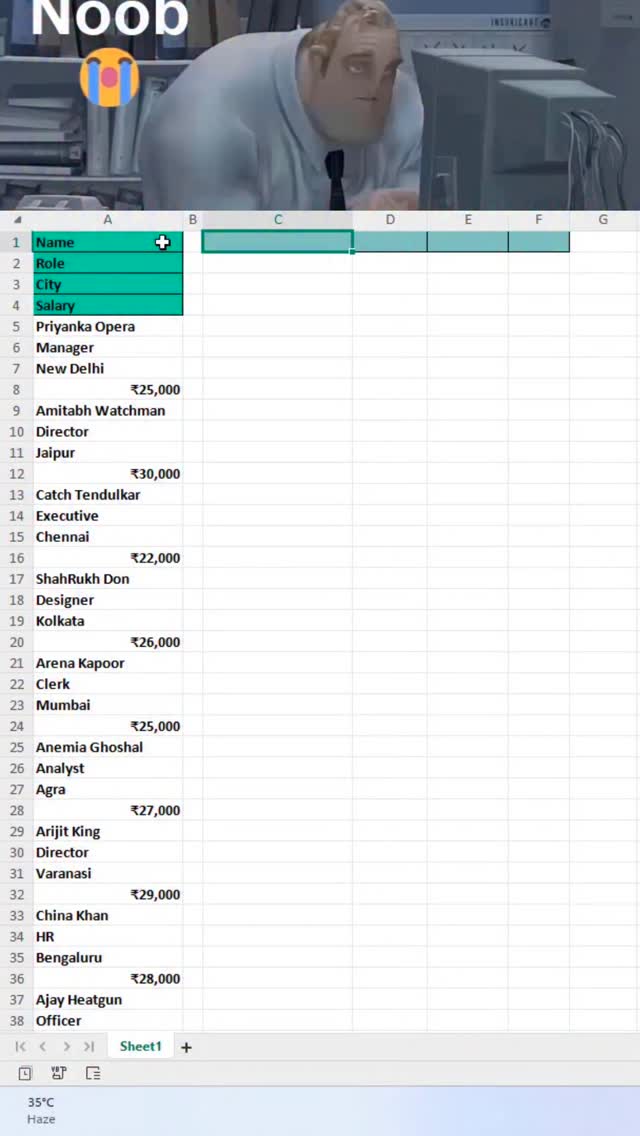 convert-data-into-columns-easily-in-excel-excel-office-spreadsheet
