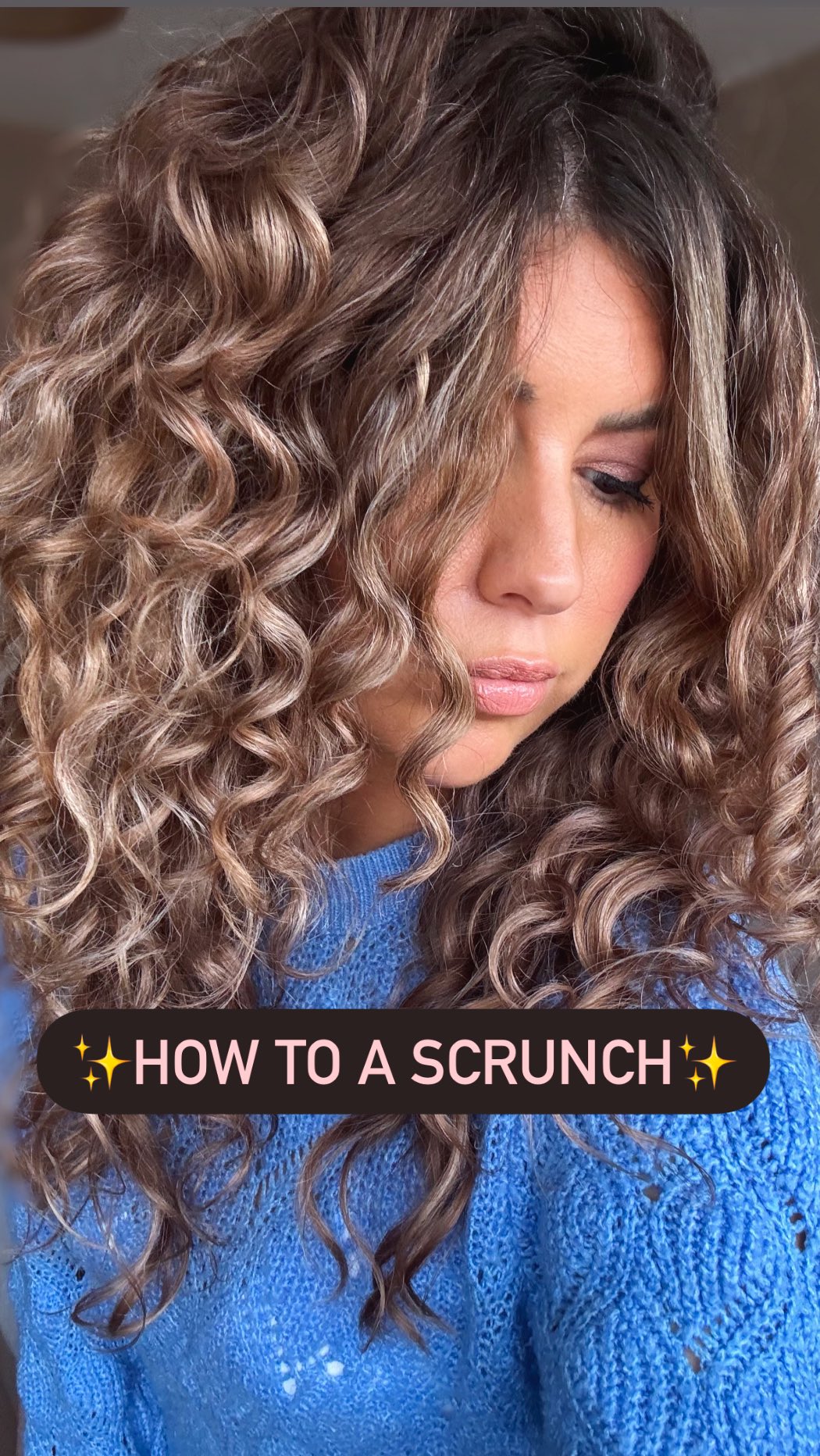 HOW TO SCRUNCH A key technique but if done wrong can affect the outcome ...
