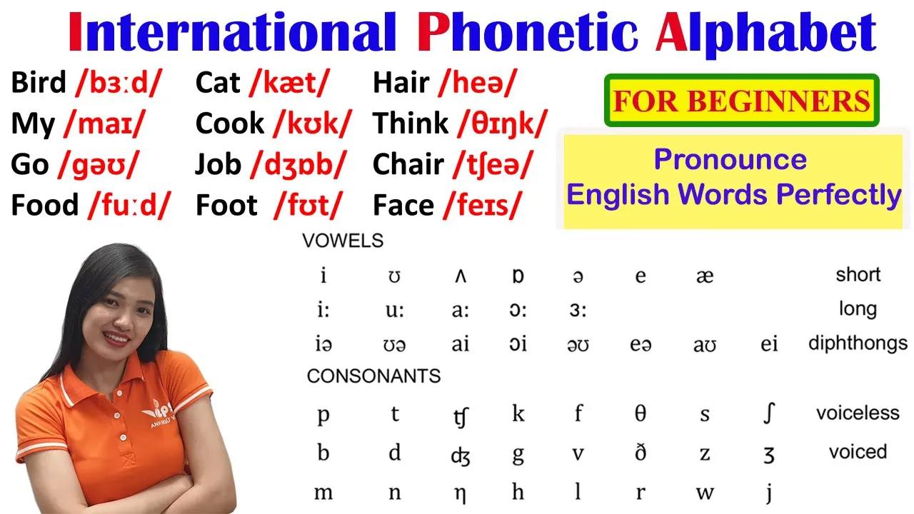 International Phonetic Alphabet - IPA - English Pronunciation | VIPS TV ...