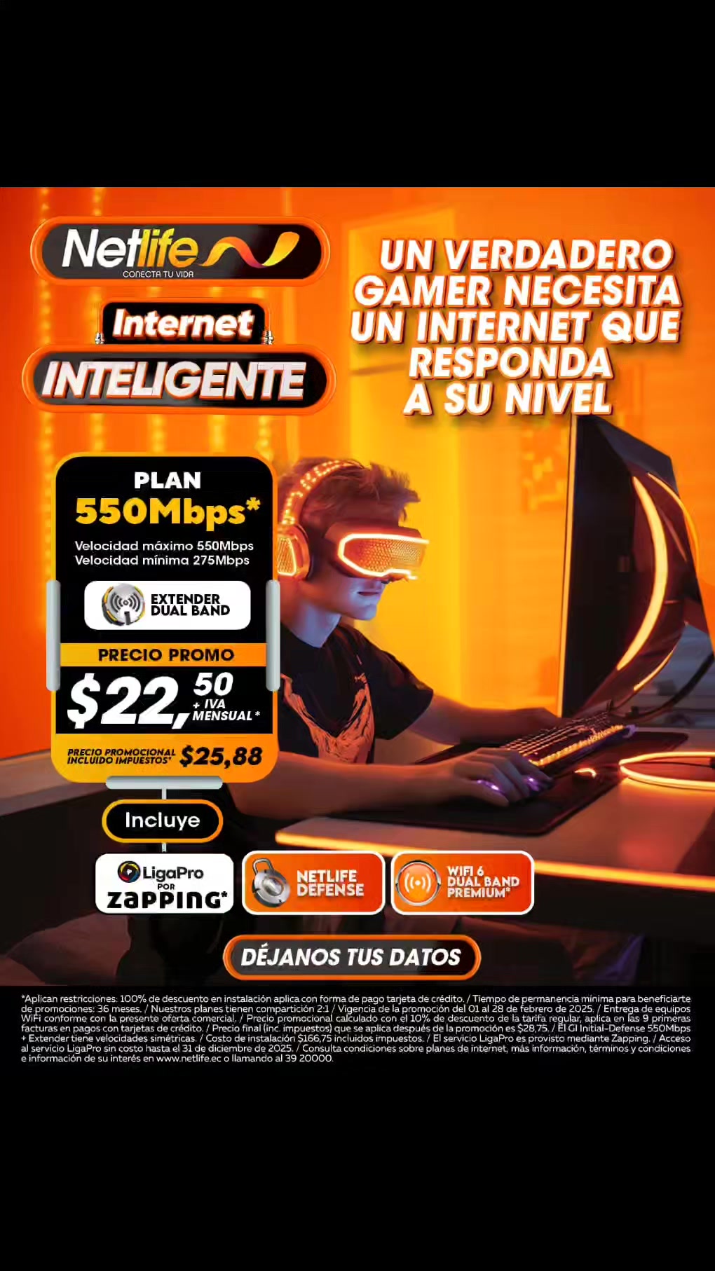 Netlife Ecuador Asesor Genesis Rosero | Santo Domingo de los Colorados