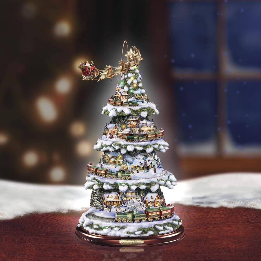Thomas Kinkade Wonderland Express Christmas Tree | The Bradford