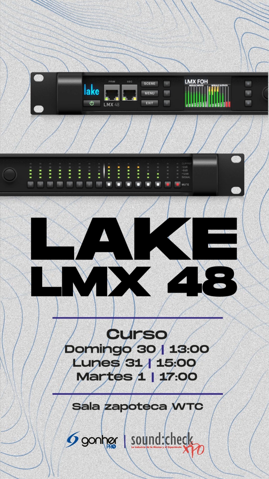 Gonher Pro presentes este Soundcheck 2026, ven a la sala zapoteca y ...