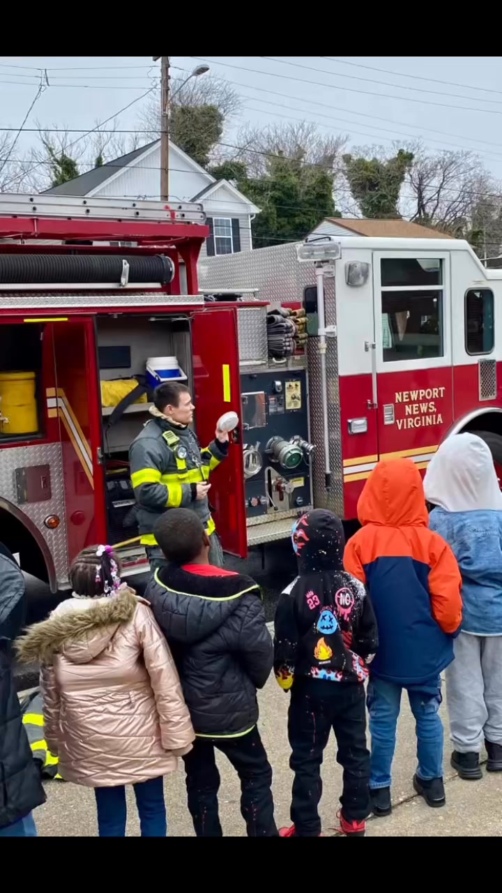 NNFD’s First Grade Kids Safety Patrol program continued today An ...