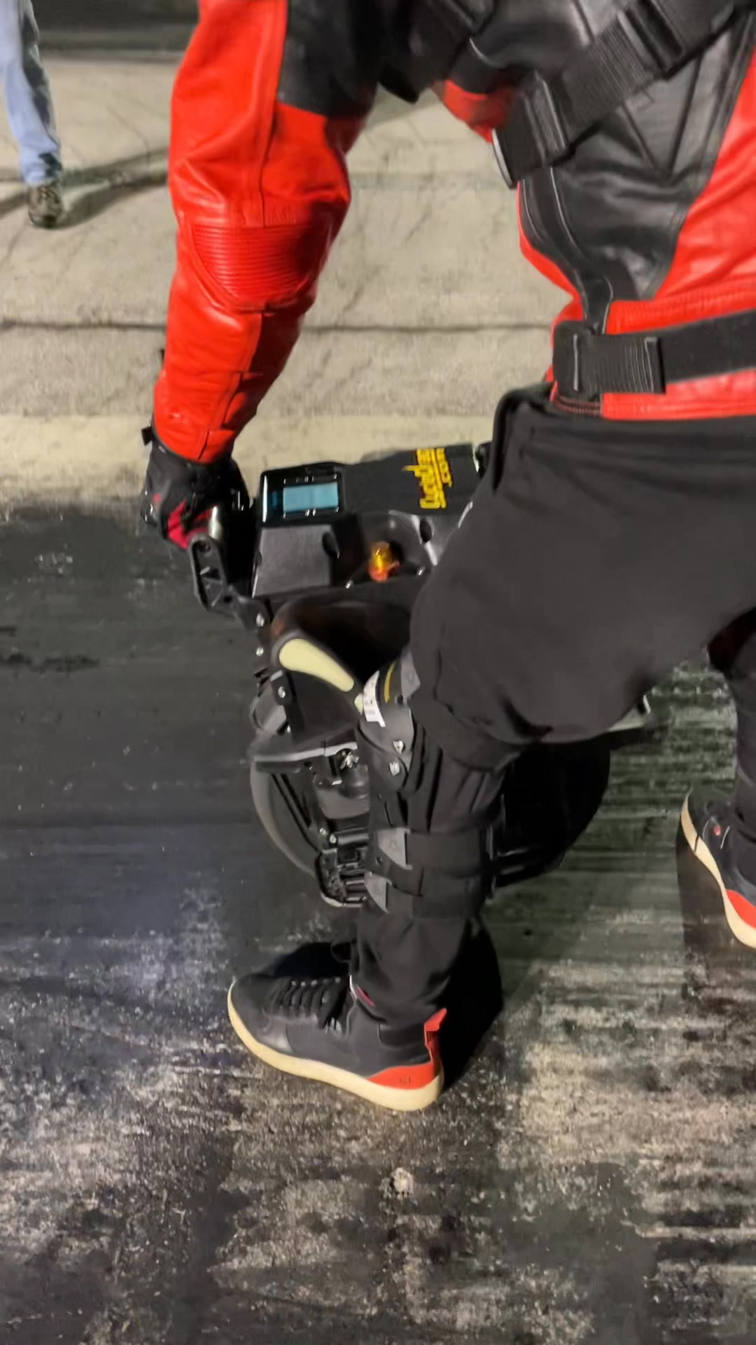 World's First Electric Unicycle Drag Racer | CycleDrag