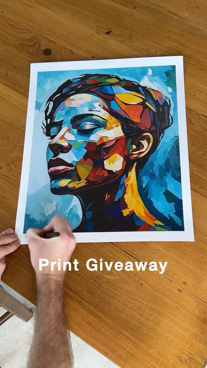 It's giving season, and we're giving away free art! Specifically