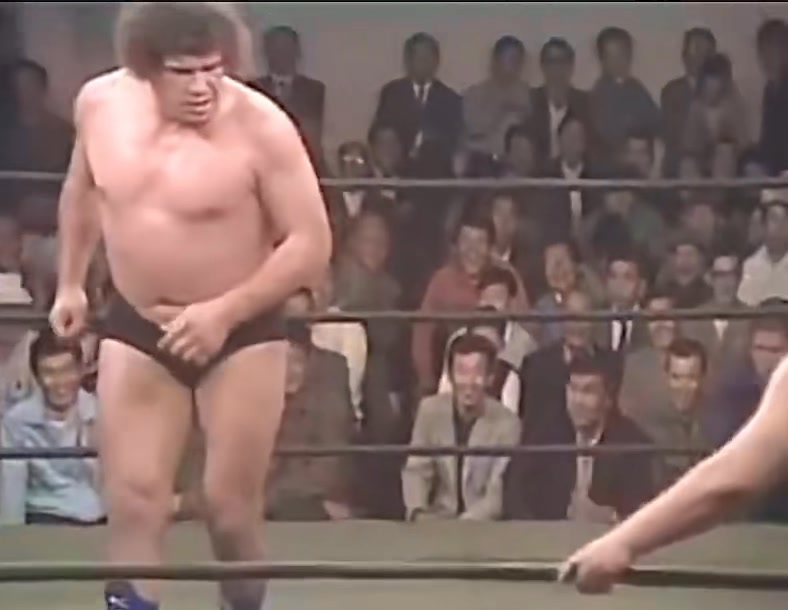 Check out this GREAT clip of Andre the Giant in Japan | RassleRama
