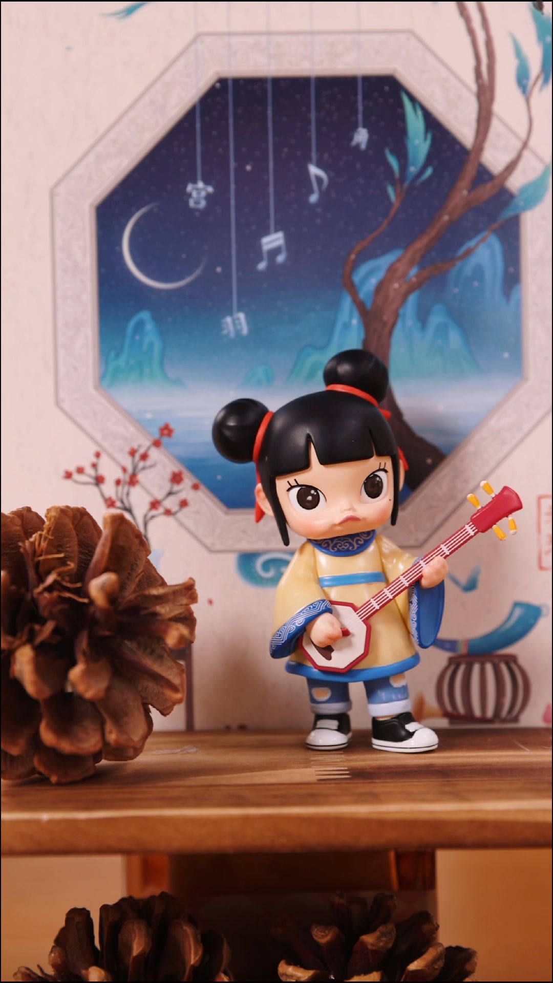MOLLY strums the Qinqin, blending tradition with rock 'n' roll