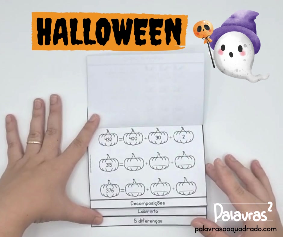 Mini caderno / flip book 🎃 Halloween 🎃 Está disponível, no site ...