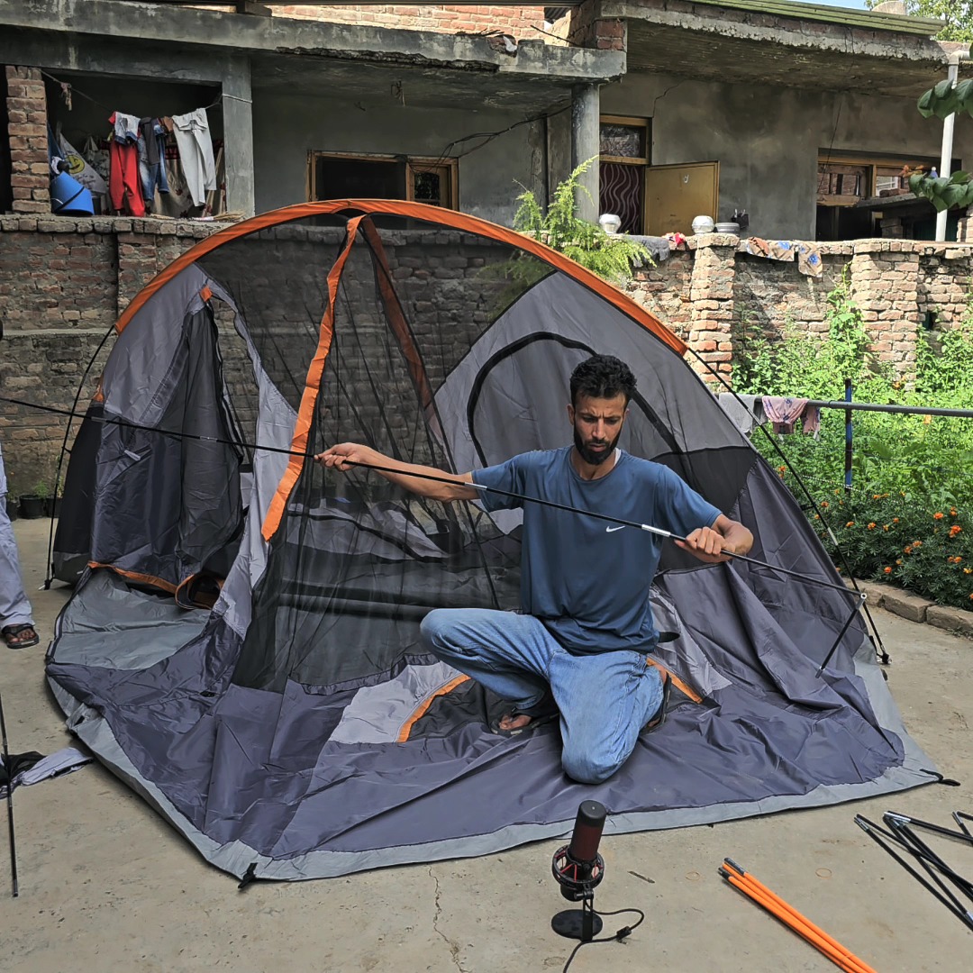 Testing Amazon Basics 8 person Tent / Camping Gadgets /Imran Reviews | Imran Reviews