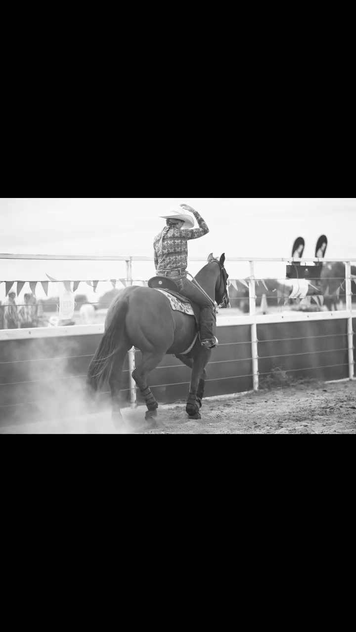 The sun was rising, the horses were flying, and the dust was blowing ...